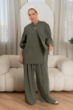 Blouse With Tie - Image 2