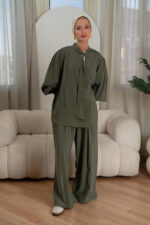 Blouse With Tie - Image 3