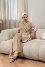 Vest With Belt - Image 2