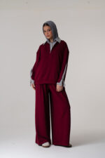 ⁦بنطال واسع مموج⁩ - الصورة ⁦4⁩