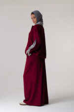 ⁦بنطال واسع مموج⁩ - الصورة ⁦3⁩