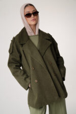 Lycra wool jacket with 2 pockets - Image 5