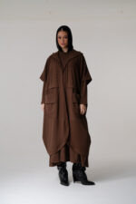 Oversized Hooded Cape