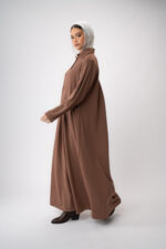 Long Knit Polo Dress - Image 2