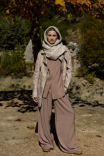 Printed Textured Duster Jacket - Image 2