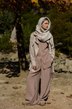 Printed Textured Duster Jacket - Image 3