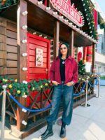 Jacquard blouse with pocket collar and cuffs - Image 2