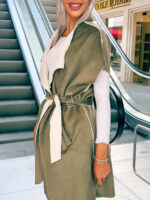 2-pocket vest with belt - Image 4