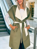 2-pocket vest with belt - Image 5